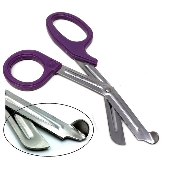 6 In 1 Emergency Response Shears,Trauma Shears Heavy Duty Trauma Scissors With Strap Cutter And - Foto 9